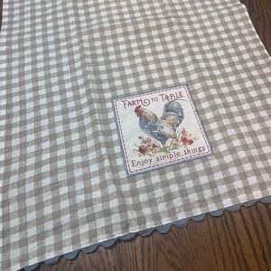 Kay Dee Farm to Table cotton Roster hand towel